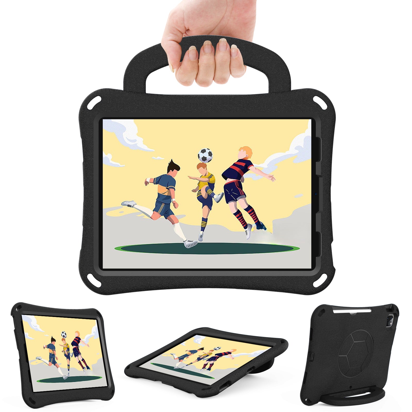 For iPad Pro 11-inch (2018) / (2020) / (2021) / iPad Air (2022) / (2020) Case Kickstand EVA Tablet Cover For iPad Pro 11-inch (2018) / (2020) / (2021) / iPad Air (2022) / (2020) Case Kickstand EVA Tablet Cover